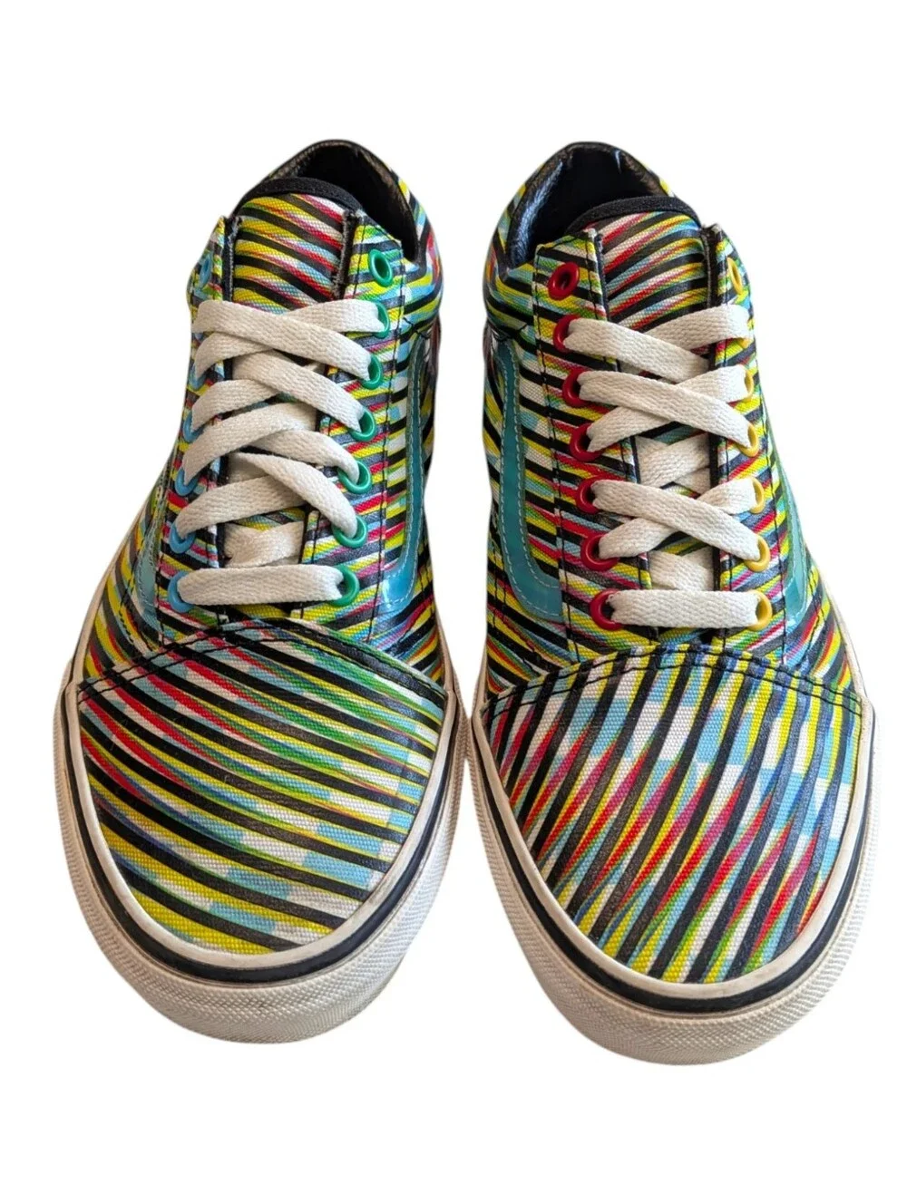 Vans x Anderson Paak Old Skool DX Venice Multicolor Sneakers Mens 8 Womens 9.5